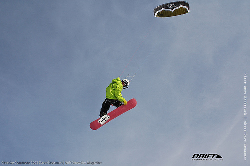 Snowkiter up in the air Snowkiting in Chicago, Snowkiting, Chicago, United States , Snow kite, Illinois, Snowkite, Cheap Chicago Hotels, Hostel Bookers, Hostelbookers.com, Cheap Hotels, Chicago Hotels, Snowkiting Holidays
