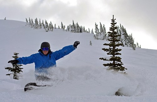 Snowboarding in Canada