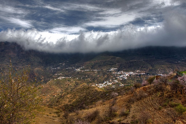 Inland Gran Canaria, microclimate