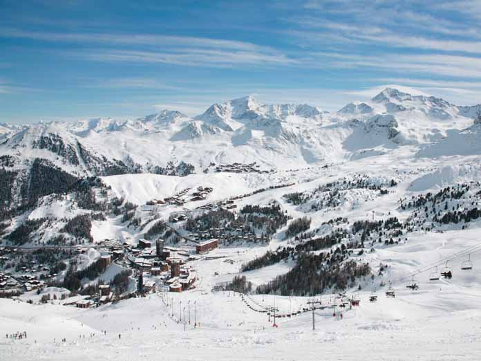 Skiing with children